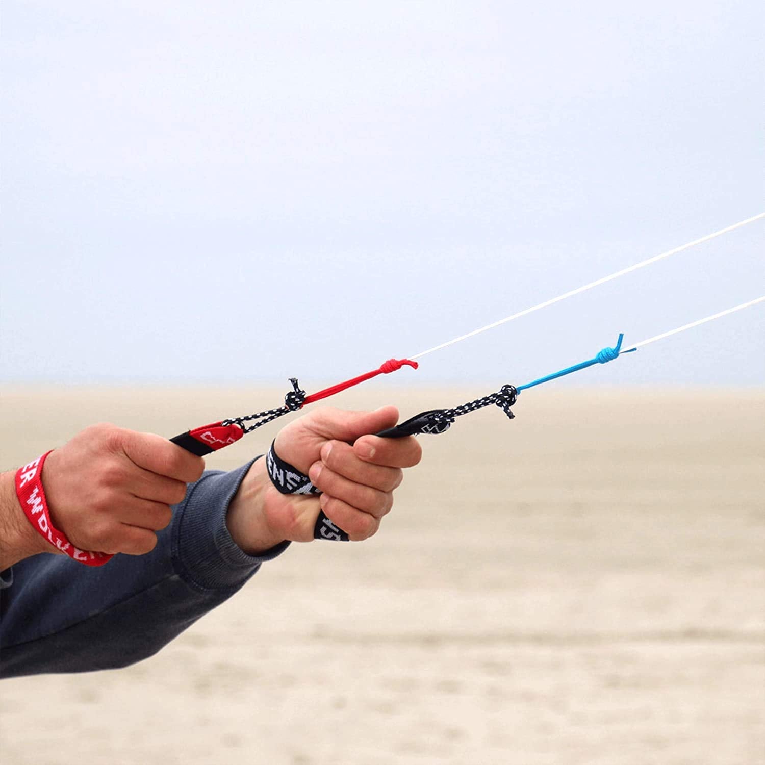 Wolkenstürmer Paraflex Basic Lenkmatte 1.2 (Rainbow) - Regenbogen Kite für Kinder ab 6 Jahre - Lenkdrachen flugfertig mit 2x25m Dyneemaleinen & Flugschlaufen