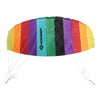 Schildkröt Dual Line Sport Kite 1.3, Zweileiner Lenkmatte, ab 8 Jahren, 55 x 125cm, inkl. Polyester Flying Line (25kp), 2 x 25m auf Winder mit Schlaufen, 3-6 Beaufort, 970450